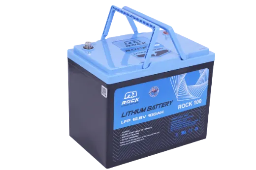 Picture of 4x Rock 12V 100Ah LiFePO4 Batteries