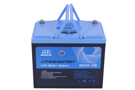 Picture of 4x Rock 12V 100Ah LiFePO4 Batteries