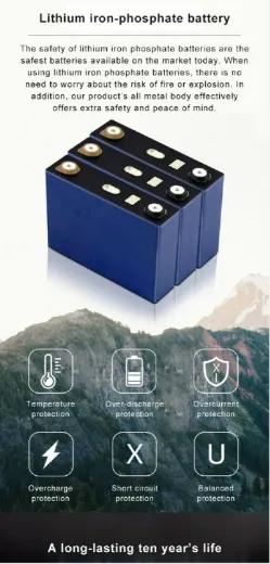 Picture of 4x Rock 12V 100Ah LiFePO4 Batteries