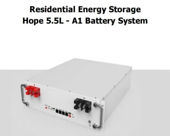 Picture of Growatt Hope 48V 106Ah 5.5kwh 5.5L-A1 Lithium iron Battery & Installation Kit