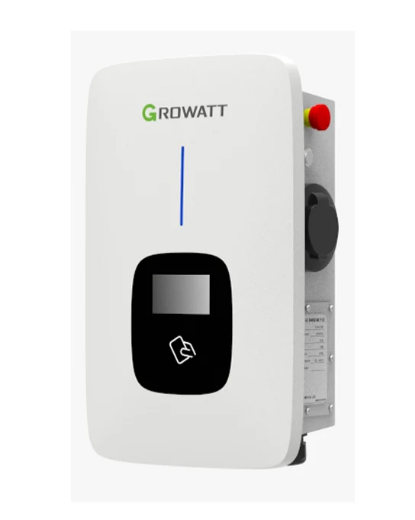 Picture of Growatt Type 2 EV Charger 7kw Single Phase 5m Cable IP65 THOR 07AS-P